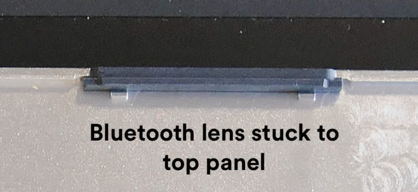detail view of bluetooth lens