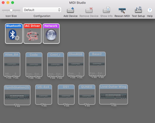 Setup Preferences for Apple Garage Band, Logic Pro X, Main Stage, etc.
