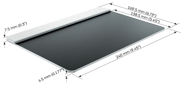 Sensel Morph dimensions